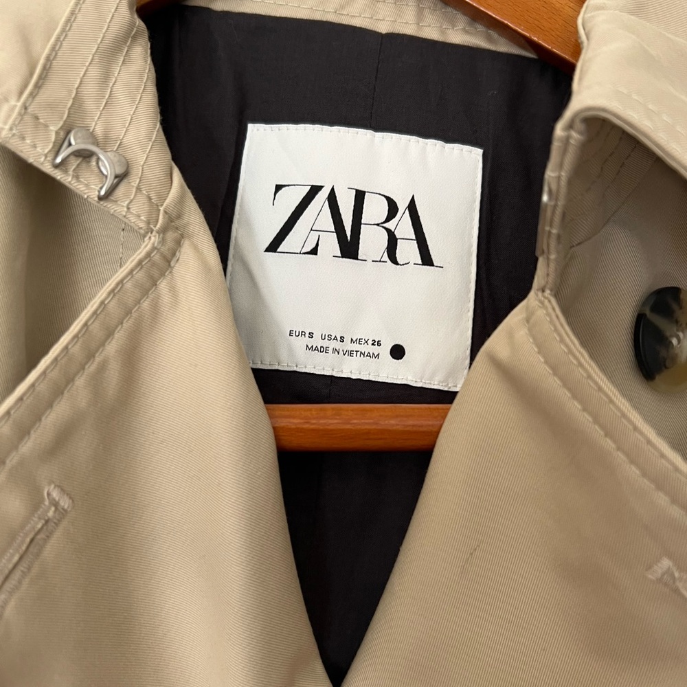NWT Zara Trench - Picture 4 of 5